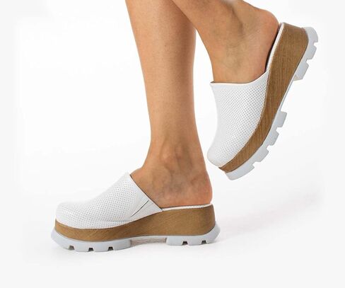 Saraya Nurse-قباقات الراحة الجلدية المصنوعة يدويًا ، ونمط الممرضات ، والراحة والدعم طوال اليوم ، ودائم للاستخدام على المدى الطويل ، ومثالية للممرضات. in Kuwait