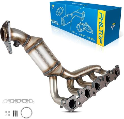 PHILTOP Catalytic Converter Direct-Fit Replacement For 2014-2018 Silverado/Sierra 1500 4.3L/ 5.3L, 2015-2019 Tahoe/Suburban/Yukon/Yukon XL 5.3L Replace 50497, 645159, 50563 (EPA Compliant) in Saudi Arabia