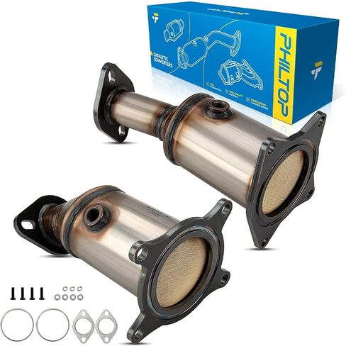 PHILTOP Catalytic Converter Direct-Fit Replacement For 2014-2018 Silverado/Sierra 1500 4.3L/ 5.3L, 2015-2019 Tahoe/Suburban/Yukon/Yukon XL 5.3L Replace 50497, 645159, 50563 (EPA Compliant) in Saudi Arabia