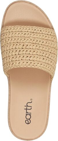 Earth Footwear Women's, SACHAN2 Slide Sandal, Beige 110, 8.5 M in Kuwait