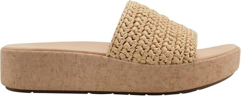 Earth Footwear Women's, SACHAN2 Slide Sandal, Beige 110, 8.5 M in Kuwait