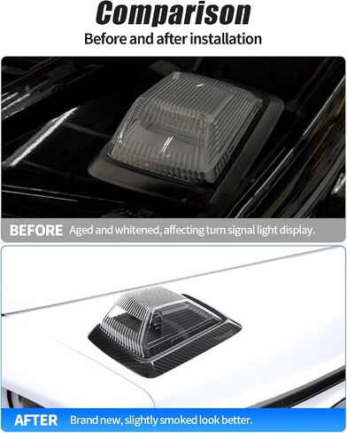 Cornering Lights - OE Euro Smoke Corner Turn Signal Lamps Set (Left + Right) Compatible with Mercedes Benz G-Class G63 G500 G550 W464 W463A 2019-2024 in Saudi Arabia