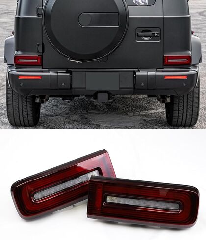 مصابيح المنعطفات - مجموعة مصابيح إشارة الانعطاف OE Euro Smoke Corner (يسار + يمين) متوافقة مع Mercedes Benz G-Class G63 G500 G550 W464 W463A 2019-2024 in Kuwait