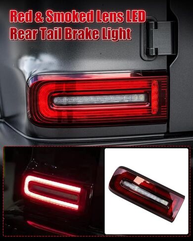 مصابيح المنعطفات - مجموعة مصابيح إشارة الانعطاف OE Euro Smoke Corner (يسار + يمين) متوافقة مع Mercedes Benz G-Class G63 G500 G550 W464 W463A 2019-2024 in Kuwait