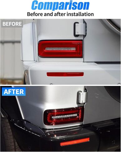 مصابيح المنعطفات - مجموعة مصابيح إشارة الانعطاف OE Euro Smoke Corner (يسار + يمين) متوافقة مع Mercedes Benz G-Class G63 G500 G550 W464 W463A 2019-2024 in Kuwait