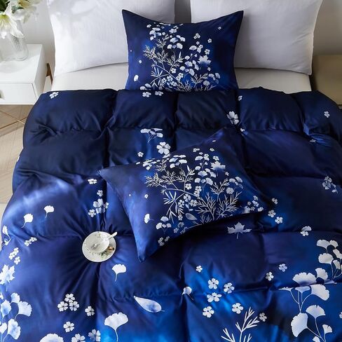 Cupocupa Duvet Cover Set;Duvet Cover Queen/King/Twin Bedding Set Fluffy Boho Duvet Cover Set Paisley Floral Bedding Collection Duvet Cover with Pillowcases in Kuwait