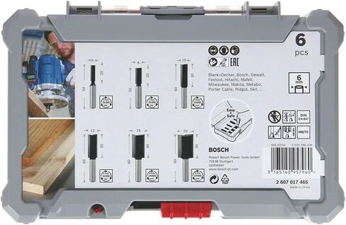 Bosch 2607017471 Router Trimmer Bit Set (15 Types, 15 Pieces) in Kuwait
