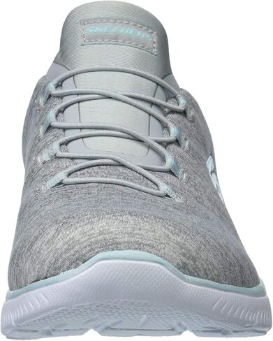 Skechers Skechers Women's Summs-Quick Getaway Sneaker ، الفحم/اللون الوردي الساخن ، 7.5 متر أمريكي in Kuwait