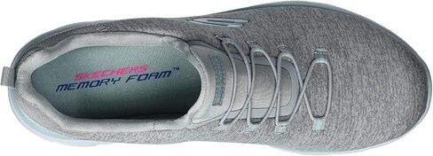 Skechers Skechers Women's Summs-Quick Getaway Sneaker ، الفحم/اللون الوردي الساخن ، 7.5 متر أمريكي in Kuwait