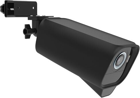 Holicfun Gutter Mount مع جلد الغطاء السيليكون لـ Eufycam S3 Pro (أبيض) in Kuwait