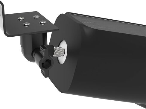 Holicfun Gutter Mount مع جلد الغطاء السيليكون لـ Eufycam S3 Pro (أبيض) in Kuwait