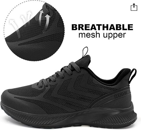 Wide Toe Box Sneakers for Women - Extra Wide Width Lightweight Running Shoes, Breathable Walking Tennis Shoes with Arch Support and Non-Slip Rubber Outsole in Kuwait