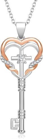 Mustard Seed Cross Necklace for Women 925 Sterling Silver Faith Pendant Necklace Mustard Seed Christian Jewelry Gift in Kuwait