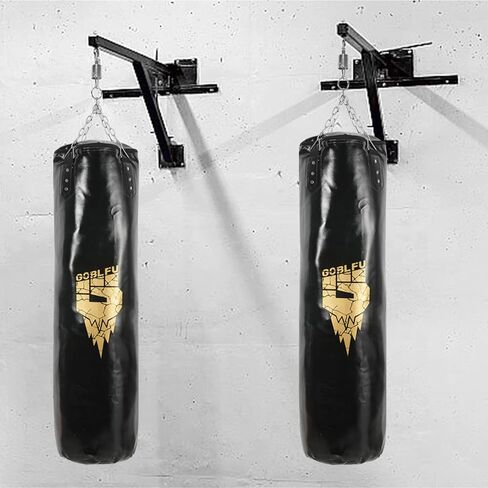 Hanging Punching Bag for Adults, 4ft PU Heavy Unfilled Boxing Bag Set with 10OZ Boxing Gloves for Kickboxing Boxing Karate Home Gym Training in Saudi Arabia