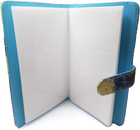 Pattern Printed Photo Album 3 Inch 96 Pockets Mini Picture Compatible with Fujifilm Instax Polaroid Mini 11/8/9/7s/25/70/90 Instant Camera Name Card Holder-Clover in Kuwait