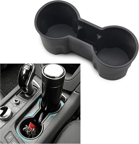 Car Cup Holder Insert Fit for Cadillac CT5 2020 2021 2022 2023 2024 Accessories Car Cup Cover TPE Removable Center Console Cup Holder Fixed Water Cup Limiter (for Cadillac CT5) in Saudi Arabia