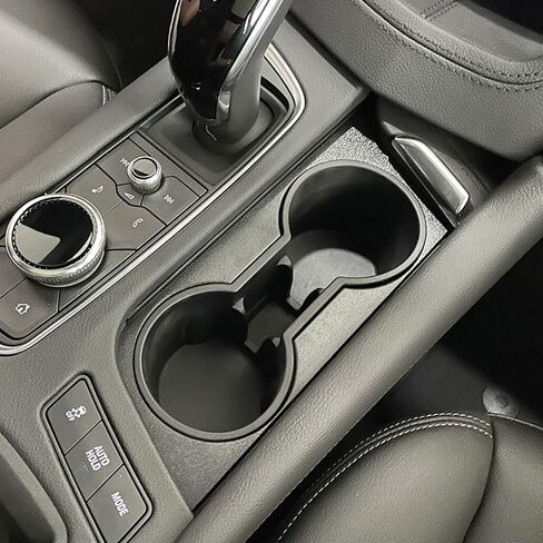 Car Cup Holder Insert Fit for Cadillac CT5 2020 2021 2022 2023 2024 Accessories Car Cup Cover TPE Removable Center Console Cup Holder Fixed Water Cup Limiter (for Cadillac CT5) in Saudi Arabia