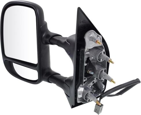 PartsFlow 2Pcs Power Folding Mirrors For 2009-2016 Ford E-350 Super Duty/E-450 Super Duty/E-150/E-250/Econoline Van FO1320329, FO1321329 in Kuwait