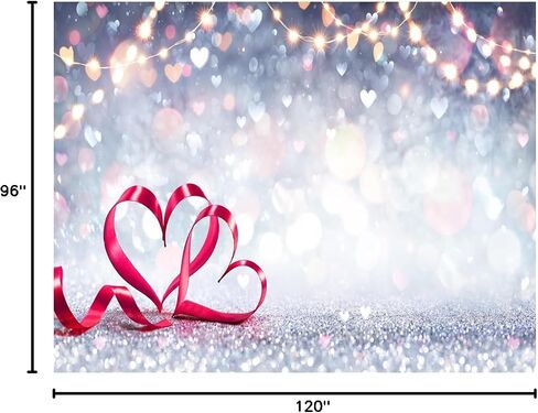 YYNXSY Valentine's Day Background Picture Background Valentine's Day Children Valentine's Day Background Heart Background Heart Photo Drop Background Valentine's Day Background 10X8FT YY-5005 in Kuwait