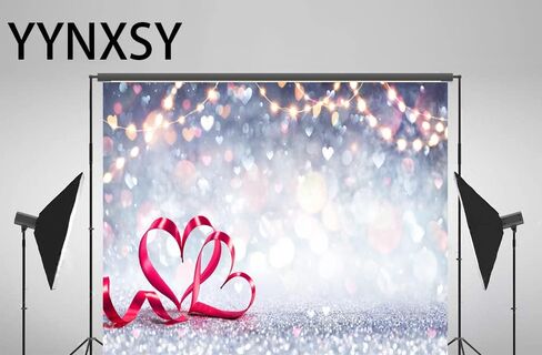 YYNXSY Valentine's Day Background Picture Background Valentine's Day Children Valentine's Day Background Heart Background Heart Photo Drop Background Valentine's Day Background 10X8FT YY-5005 in Kuwait