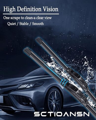 3 Wipers Set for Ford Escape Mercury Mariner 2005-2007, Windshield Wiper Blades Original Equipment Replacement Front and Rear- 20"/18"/10T" (Pack of 3) J- HOOK in Saudi Arabia