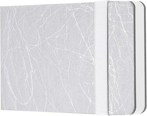 PATIKIL Watercolor Journal, 24 Sheets 4x4 Inch 100% Cotton Cold-pressed Watercolor Paper Handbook Sketchbooks 140lb/300 GSM Coarse Lines for Art Painting Drawing Artist, Gray in Saudi Arabia
