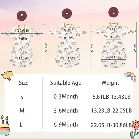 insular Baby Transitional Swaddle with 2-Way Zipper Newborn Sleep Sack Arms Up Infant Sleeping Bag Wearable Blanket, Dachshund Dog, 0-3 Month in Kuwait