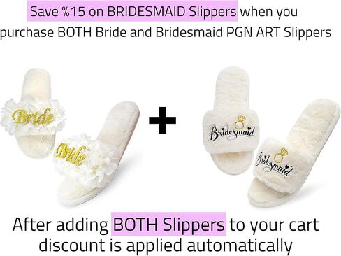 Women's Fuzzy Slippers Cross Band Memory Foam House Slippers Open Toe - MEDIUM, 2 Pairs in Kuwait