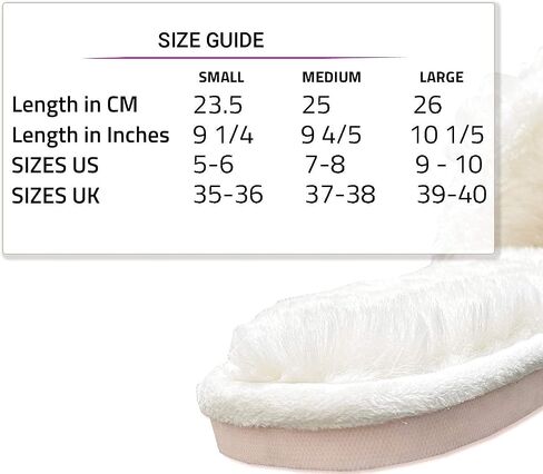 Women's Fuzzy Slippers Cross Band Memory Foam House Slippers Open Toe - MEDIUM, 2 Pairs in Kuwait