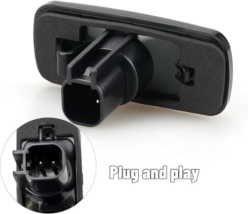 Bestview LED مصابيح تحديد جانبية مزدوجة لـ 2010-2018 Dodge Ram 2500 3500، عدسات دخان كهرمانية وحمراء، ملحقات مجموعة مصابيح إشارة الانعطاف الأمامية والخلفية، عدسات شفافة (عبوة من 4) in Kuwait