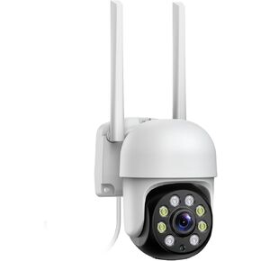 Wired Security Camera, Add-On Camera, Plug-in Power, Requires NVR Monitor, Only Compatible 26WUS, Cannot be Used Alone
