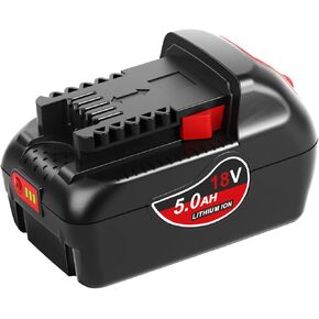 6.0Ah Replacement for Milwaukee M18 Battery with Genuine Capacity, Compatible with M18 Milwaukee Battery Charger and Tools (1Pack 6.0Ah)