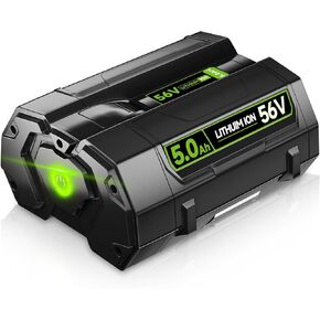 BA5600T 5.0Ah 56V Replacement for EGO Battery BA2800T BA2242T BA1400T BA4200T Lithium-ion Battery Compatible with EGO 56V Battery Cordless Tool Battery (NOT for PST3040)