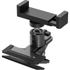 Metal holder Clip Clamp Mount 360 Degree Rotation 1/4 inch Screw for iPhone 16 15 14 13 12 series Samsung Oneplus Xiaomi Cell Phones and Arlo/Blink/Eufycam/Wyze/Nest/reolink/Tapo camera series