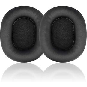 Replacement Ear Pads for Audio Technica ATH M50X M50XBT M50RD M40X M30X M20X MSR7 SX1 Monitor Headphones, Headset Ear Cushions, Headset Earpads, Ear Cups Cover (Black)