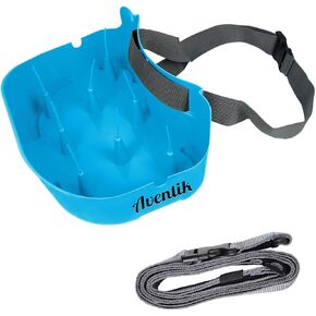 AVENTIK EUPHENG Fly Line Basket Authentic Danish Fisker Design Fishing Stripping Basket Ergonomic Smooth Curved Super Light Line Tangles with Silicone Spike for Line Tray