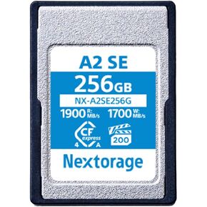 Nextorage Japan Cfexpress 4.0 Type A 512GB Memory Card VPG200 Max. Read 1900MB/s Max. Write 1700MB/s NX-A2SE512G