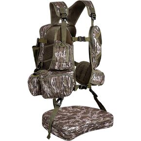 UIIHUNT Turkey Hunting Vest with Seat: Lightweight Turkey Hunting Vest with Game Pouch, Adjustable Turkey Hunting Gear, Turkey Hunting Accessories, Turkey Vest Hunting Clothes for Men Women
