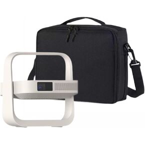 Hard Carrying Storage Case For XGIMI Elfin Flip 2024 New Projector & Multi-Angle Projector Stand, Waterproof, Shock-proof with Separate Space (black hard case)