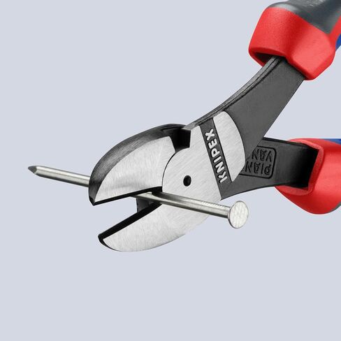 KNIPEX Tools - High Leverage Diagonal Cutters, Multi-Component (7402180) 7.25-Inch Comfort Grip in Kuwait