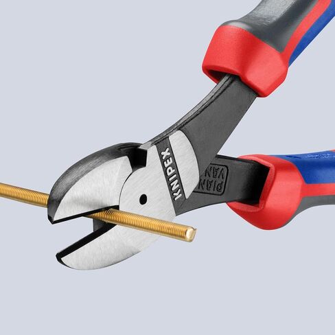 KNIPEX Tools - High Leverage Diagonal Cutters, Multi-Component (7402180) 7.25-Inch Comfort Grip in Kuwait