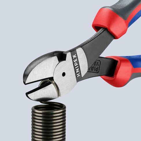KNIPEX Tools - High Leverage Diagonal Cutters, Multi-Component (7402180) 7.25-Inch Comfort Grip in Kuwait