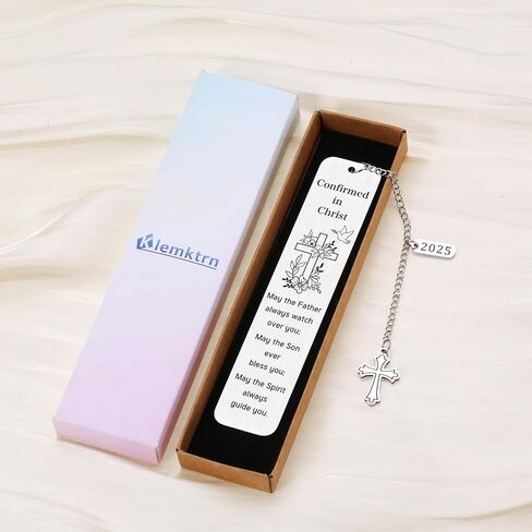 Baptism Gifts for Girl Boys Women Men Adult Christian Bookmarks Christening Gifts for Teen Girls Boys Goddaughter Godson Catholic Baptism Gifts Confirmation Gifts for Girl Christmas Stocking Stuffers in Saudi Arabia