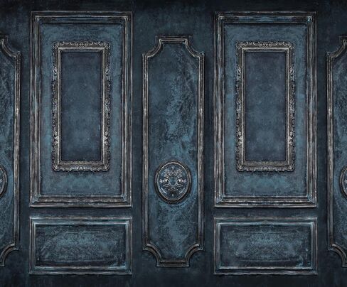 Kate Blue Vintage Wall Backdrops Retro Interior Classic Photography Backdrops Elegant Photo Photo Studio Props ، 7x5ft in Kuwait