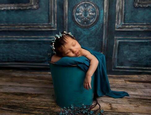 Kate Blue Vintage Wall Backdrops Retro Interior Classic Photography Backdrops Elegant Photo Photo Studio Props ، 7x5ft in Kuwait