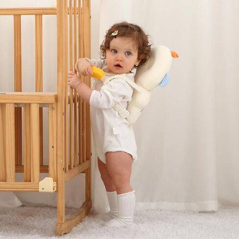 حقيبة ظهر رأس رأس الطفل - وسادة حماية رأس ناعمة وخفيفة الوزن للمشي والزحف （النمر in Kuwait