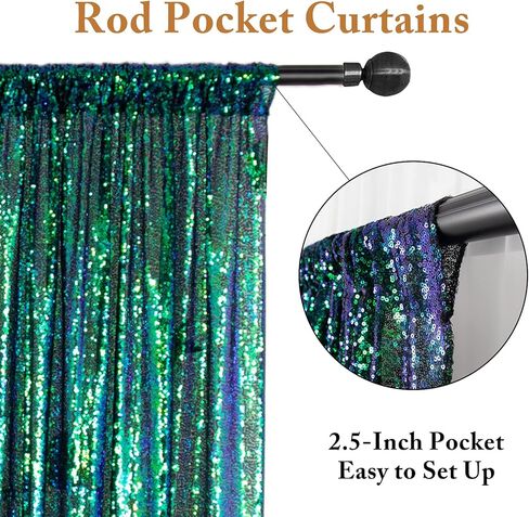 ShinyBeauty 4 Panels Sequin Photo Backdrop, 2FTx8FT Sparkle Backdrop Red and Silver Backdrop Sequin Backdrop Birthday Backdrop Curtains Shimmer Background for Wedding, Photograph Christmas Backdrop in Kuwait