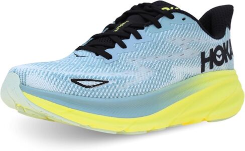 Hoka Men's Clifton 9 Sneaker, Oat Milk/Barley, 12.5 in Saudi Arabia