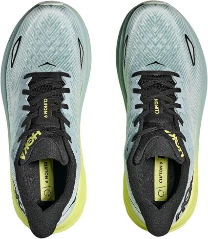 Hoka Men's Clifton 9 Sneaker, Oat Milk/Barley, 12.5 in Saudi Arabia