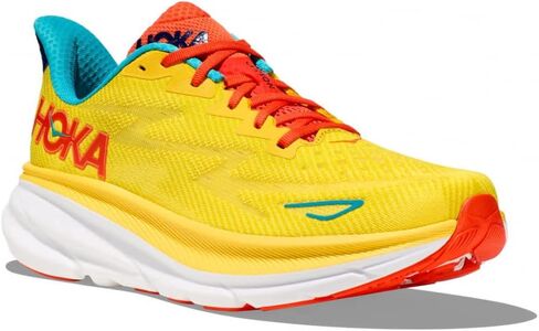 Hoka Men's Clifton 9 Sneaker, Oat Milk/Barley, 12.5 in Saudi Arabia